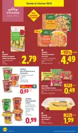 Catálogo Lidl semana 38 Página 44: VITASIA Fideos de arroz con verduras €1,99, Yum Yum Sopa de fideos asiática €0,49