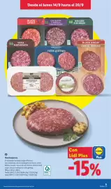 Catálogo Lidl semana 38 Página 9: Lidl hamburguesa €2,79