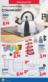 Catálogo Lidl | Bazar Página 10: W5 Paños de cocina €6,49, Silvercrest vasos €3,49