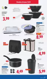 Catálogo Lidl | Bazar Página 11: Silvercrest cazo de aluminio €4,49, W5 cubo de basura €5,99
