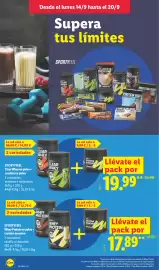 Catálogo Lidl | Bazar Página 14: Sportyfeel whey protein en polvo + creatina en polvo €17,89