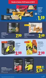 Catálogo Lidl | Bazar Página 15: Sportyfeel crunchy protein wafer sabor a caramelo salado €2,49