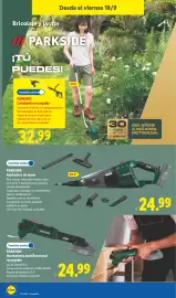 Catálogo Lidl | Bazar Página 18: Parkside aspiradora de mano 20 v €24,99
