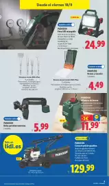 Catálogo Lidl | Bazar Página 19: Parkside cortacésped de gasolina €129,99, Parkside bolsa portaherramientas €5,99