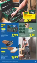 Catálogo Lidl | Bazar Página 3: Parkside calzado de seguridad €19,99, Parkside bolsa para herramientas €17,99
