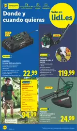 Catálogo Lidl | Bazar Página 4: Parkside aspiradora y sopladora eléctrica de hojas €24,99