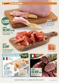 Volantino Banco Fresco settimana 37 Pagina 4: Fesa di tacchino arrosto nazionale €2,29, Prosciutto cotto alta qualità €18,99