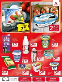 Selgros gazetka Strona 11: Śmietanka UHT Łaciata 30% €3,77, Mleko UHT bez laktozy Wydojone Mlekovita 3,2% €3,98
