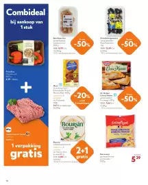 OKay folder Pagina 10: Mora Oven & Airfryer Frikandel €9,57, Boursin volledig assortiment €3,58