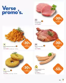 OKay folder Pagina 13: Gevogeltedonuts €6,29, Kippenreepjes met zachte curry €10,49