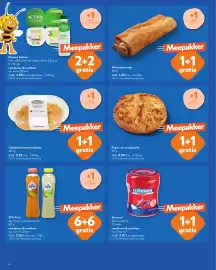 OKay folder Pagina 4: Worstenbroodje €2,98, Peper- en zoutpistolet €1,98