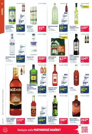 Makro leták Strana 12: Amundsen vodka €139,90, Jägermeister 4pack €67,80