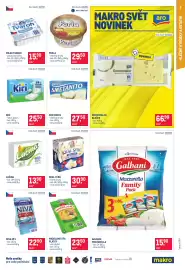 Makro leták Strana 5: Zeleťava smetanito €27,50, Madeland sýr plátky €23,50