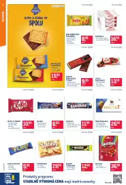 Makro leták Strana 8: Orion lentilky €11,90, Lovita čokopíškoty €13,50