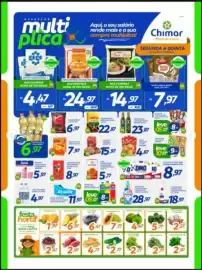 Catálogo Chimar Supermercados Página 2: Água sanitária saven 2 litros €4,97, Slices manga com maracujá €4,87