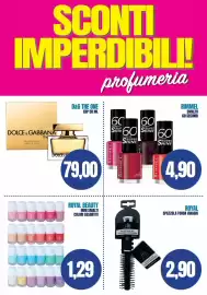 Volantino Determarket Pagina 10: Royal spazzola tonda viaggio €2,90, Royal Beauty mini smalti €1,29