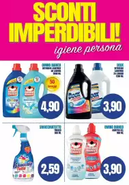 Volantino Determarket Pagina 3: Smacchio Tutto €2,59, Omino Bianco Additivo Gel €3,90