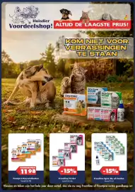 Huisdier Voordeelshop folder Pagina 1