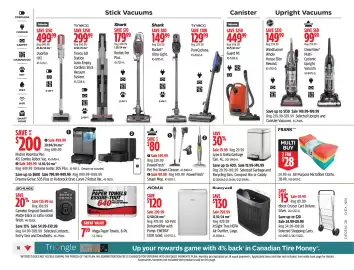 Canadian Tire flyer week 36 Page 10: Noma 50-Pint Dehumidifier with Pump €299,99