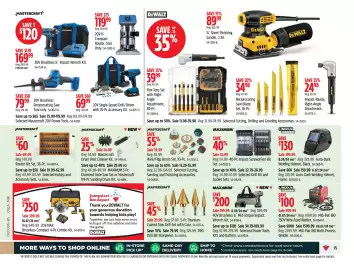 Canadian Tire flyer week 36 Page 15: Maximum 40-Pc Impact Screwdriver Bit Set €32,99