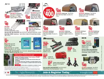 Canadian Tire flyer week 36 Page 20: 16k ramps €119,99, Champion 3000-lb atv/utv winch kit €159,99