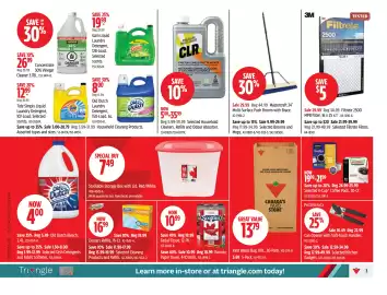 Canadian Tire flyer week 36 Page 3: 3M Filtrete 2500 MPR Filter €29,99