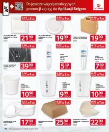Selgros gazetka Strona 10: Pojemniki na burgery €25,90, Słomki Papierowe Czarne €39,90