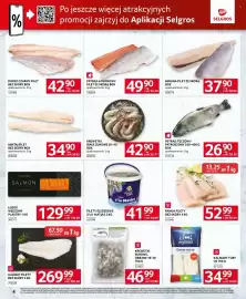 Selgros gazetka Strona 4: Pstrąg Tęczowy Patroszony €26,90, Krewetki Białe Surowe €42,90