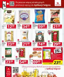 Selgros gazetka Strona 6: Pogrzybki kostka Devaldano €74,99, Liście szpinaku Hortex €29,99