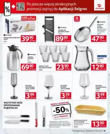Selgros gazetka Strona 9: Szklanek Picardie €23,90, DZBANEK Luminarc €12,90