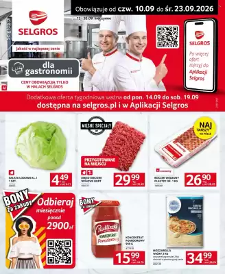 Selgros gazetka (10 wrz do 23 wrz)