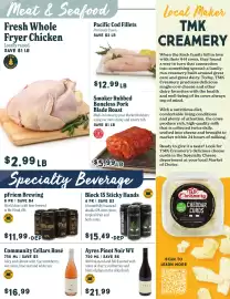 Market of Choice weekly ad week 36 Page 2: Community Cellars Rosé €16,99, PFriem Brewing IPA €11,99