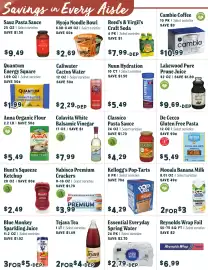 Market of Choice weekly ad week 36 Page 6: Classico pasta sauce €4,29, Hunt's squeeze ketchup €2,49