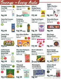 Market of Choice weekly ad week 36 Page 7: Siggi's Yogurt Pouches €6,99, Brazi Bites Waffles €4,99