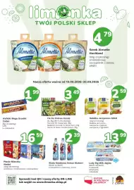 Limonka gazetka Strona 1: Ptasie Mleczko waniliowe E.Wedel €16,59, Lody Big Milk Algida czekoladowe €13,99