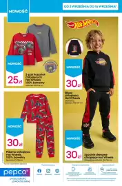 Pepco gazetka tydzień 37 Strona 20: Koszulki chłopięce Hot Wheels €25,00, Piżama chłopięca Hot Wheels €30,00