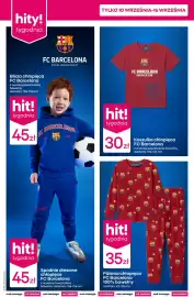 Pepco gazetka tydzień 37 Strona 4: Spodnie dresowe chłopięce FC Barcelona €45,00, Koszulka chłopięca FC Barcelona €30,00