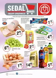 Sedal gazetka Strona 1: Napój gazowany Pepsi, Mirinda, Mountain Dew €5,99, Winogrono Jasne €6,99