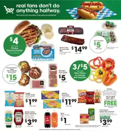 Kroger weekly ad week 37 Page 5: Home Chef St. Louis Style Ribs €14,99, Mini Cupcakes €5,00