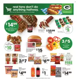 Pick'n Save weekly ad week 37 Page 6: Baby Back Ribs €11,99, Fresh Private Selection Chuck & Brisket Ground Beef €15,00