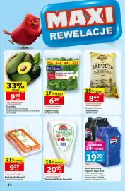 Auchan gazetka tydzień 37 Strona 14: Szpinak myty Fit & Easy €6,29, Twaróg półtłusty Garwolin €20,95