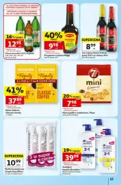 Auchan gazetka tydzień 37 Strona 15: Piwo Lwowskie 1715 lub jasne €12,95, Kawa mielona Eduscho Family €37,89