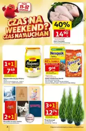 Auchan gazetka tydzień 37 Strona 2: Płatki śniadaniowe Nestlé €9,08, Filet z kurczaka duża porcja €14,90