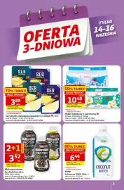Auchan gazetka tydzień 37 Strona 3: Mleko proteinowe bez dodatku cukru Müllermilch Protein €3,52
