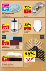 Auchan gazetka tydzień 37 Strona 39: Zestaw 3 pojemników na żywność €7,99, Dywanik łazienkowy Actuel €9,99