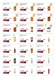 Volantino Prezzemolo e Vitale Pagina 27: Giu Giu pesto di pomodoro secco e mandorle €2,99, Develey salsa barbecue €1,79