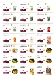 Volantino Prezzemolo e Vitale Pagina 30: Amio Ceci Speziati Curry Mirtilli Rossi Bio €2,99, Econoce mandorle bio €1,99