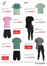 Intersport akciós újság Oldal 5: Energetics férfi póló »Stefan SS« €5.990,00, Nike Pro DriFit Seamless €16.990,00