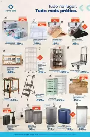 Folheto Sam's Club Página 9: Conjunto organizador clear member's mark €199,98, Conjunto de cabides Holz Member's Mark €69,98