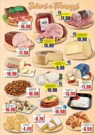 Volantino SuperOne Pagina 4: Fesa di tacchino arrosto €17,98, Provolone Auricchio piccante €18,90